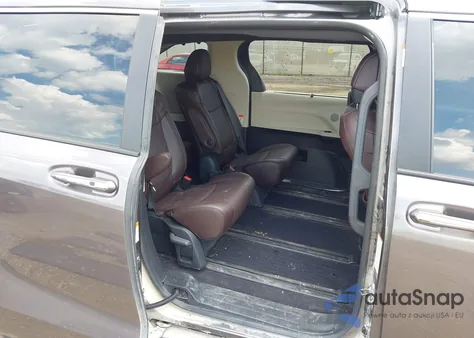 2024 Toyota Sienna Platinum из США, поврежденный, VIN 5TDESKFC3RS143662